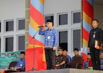 Ini Pesan Sekda Mie Go Saat Jadi Inspektur Hari Kesaktian Pancasila