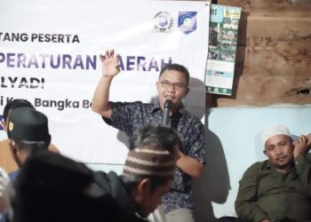 Sambangi Masyarakat Pedindang, Legislator Mulyadi Ingatkan Bahaya Narkotika