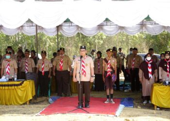 Sekda Pangkalpinang Harap Kegiatan Perkemahan Pramuka 2023 Dilaksanakan Dengan Kekompakan