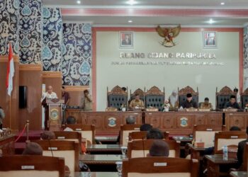 Abang Hertza Pimpin Paripurna Penyampaian Empat Raperda Kota Pangkalpinang