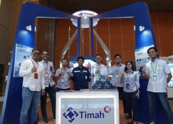 PT Timah Tbk Kenalkan Proses Bisnis Hingga Produk Jadi Timah di Joint Convention Pangkalpinang, Pengunjung Antusias Lihat Proses Eksplorasi