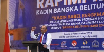 Pj Gubernur Safrizal Ungkap Kontribusi Kadin dalam Pembangunan Bangka Belitung