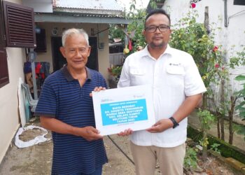 PT Timah Tbk Bantu Biaya Pengobatan Dua Warga Pulau Belitung