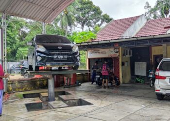 Berbekal Modal Usaha dari Program PUMK PT Timah Tbk, Usaha Car Wash dan Rent Car Ariansyah Terus Berkembang 