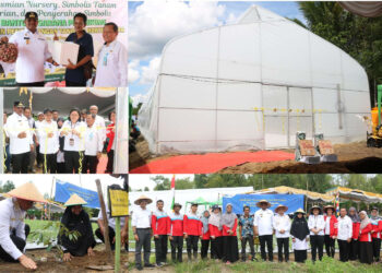 Resmikan Nursery di Air Mesu, Pj Gubernur & Bupati Bateng Kompak Tingkatkan Produksi Cabai dan Bawang Merah