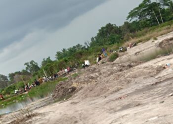 Aktivitas Tambang Ilegal Gasak Lahan Milik Pemkot Pangkalpinang di BBIL