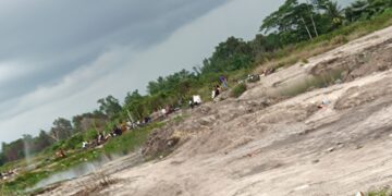 Aktivitas Tambang Ilegal Gasak Lahan Milik Pemkot Pangkalpinang di BBIL