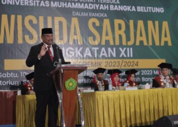 Pj Gubernur Safrizal di Wisuda Universitas Muhammadiyah: Jadilah Job Creator Bukan Job Seeker