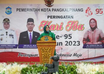 Pj Wali Kota Pangkalpinang Gelorakan Semangat Perempuan Berkarya