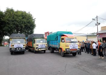 Logistik Pemilu di Pangkalpinang Mulai Didistribusikan, Pj Walikota Lusje Saksikan Proses Pelepasan