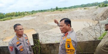 Kapolda Babel Perintahkan Telusuri Pemilik Tambang dan Alat Berat di Kawasan Ini