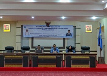 Mie Go Pimpin Rakor Penerapan Standar Pelayanan Minimal Kota Pangkalpinang