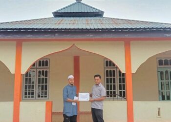 Tingkatkan Sarana dan Prarasana Rumah Ibadah, PT Timah Serahkan Bantuan ke Surau Al Hijrah