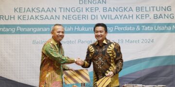 Dukung Perbaikan Tata Kelola Timah, Kejaksaan Tinggi Bangka Belitung Teken Perjanjian Kerja Sama dengan PT Timah
