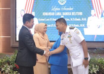 Sekda Babel Naziarto: Selamat datang Danlanal Kolonel Laut Erwin Herdianto