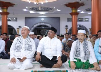 Safari Ramadhan Pemprov Babel Berlanjut ke Masjid Agung Sungailiat