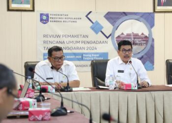 Sekda Babel Minta Pengadaan Barang Jasa Dilaksanakan dengan Benar dan Transparan