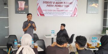 Kawal Persatuan Bangsa Pasca Pemilu 2024, Aliansi Pemuda Peduli Pemilu Bersih Babel Gelar Diskusi Publik