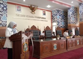 Pj Wali Kota Pangkalpinang Sampaikan Pandangan Umum Fraksi Terhadap Tiga Raperda