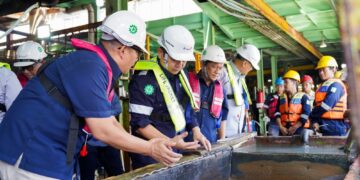 Kunjungi PT Timah, Kementrian BUMN dan MIND ID Lihat Proses Penambangan dan Pengolahan Timah 