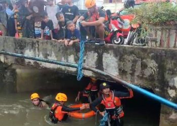 Anak Berusia 4 Tahun di Pangkalpinang Dikabarkan Hanyut Saat Bermain di Saluran Drainase