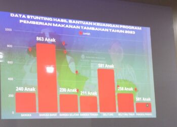 Percepat Target Penurunan Stunting di Babel, Upayakan Pelayanan dan Pencegahan Menyentuh Langsung Kelompok Sasaran