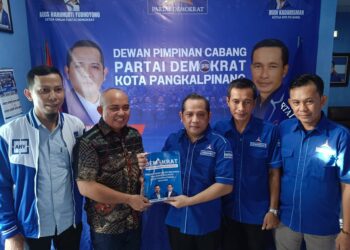 Calon Petahana Molen Ambil Formulir Pendaftaran ke Demokrat Setelah PDIP, Disusul Kehadiran Rio Setiady 