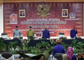 HUT Kota Sungailiat Ke-258, DPRD Bangka  Gelar Rapat Paripurna Istimewa