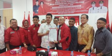 Naziarto Datangi Markas DPD PDIP Babel: ini bukan kali pertama saya datang