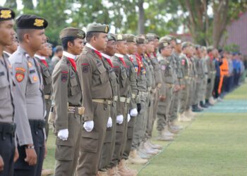 HUT Satpol PP, Satlinmas dan Damkar 2024, Pj Sekda Babel Minta Personil Proaktif