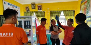 Lakukan Olah TKP Kasus Pencurian Di SDN 62 Pangkalpinang, Tim Inafis Polda Babel Diterjunkan