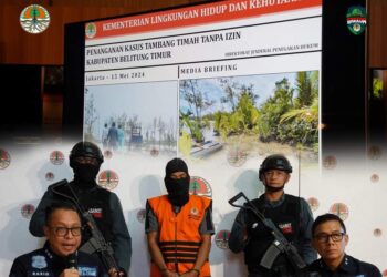 Rusak Hutan Mangrove, Koordinator Penambangan Timah Ilegal di Sukamandi Akhirnya Dibekuk Gakkum KLHK