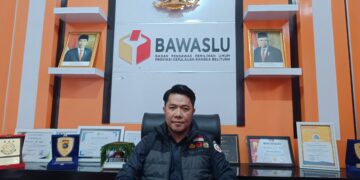 Bawaslu Babel Benarkan Terima Laporan Mantan PPK Bukit Intan Terhadap KPU Pangkalpinang