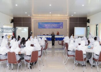 Kepala Divisi Human Capital PT Timah Datangi SMKN 1 Sungailiat, Teryata Ini yang Dibahas