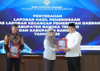 Hebat! Pemkab Bangka Sukses Pertahankan Penghargaan WTP 8 Kali Berturut-Turut