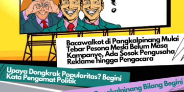 Para Kandidat Pilwako Pangkalpinang Mulai Tebar Pesona Meski Belum Masa Kampanye