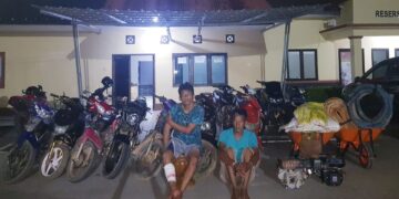 Pelaku Curanmor 22 TKP di Bangka Akhirnya Diringkus Polisi, Ternyata Residivis Kasus yang sama di Oki Selatan