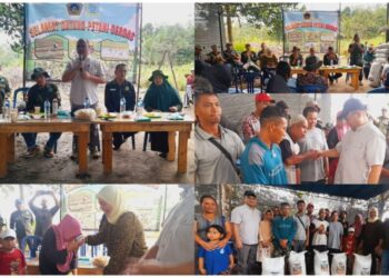 Erzaldi Berikan Bantuan Pupuk untuk Petani di Desa Ibul