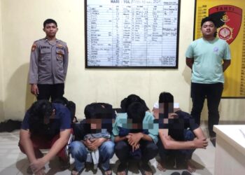 8 Remaja Terlibat Tawuran di Pangkalpinang Diamankan Polisi, Peran Orang Tua Sangat Penting