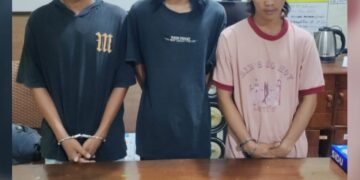 Tiga Pemuda Warga Desa Lampur Ini Tak Berkutik Usai kedapatan Simpan Sabu 5,65 Gram