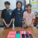 Tiga Pemuda Warga Desa Lampur Ini Tak Berkutik Usai kedapatan Simpan Sabu 5,65 Gram