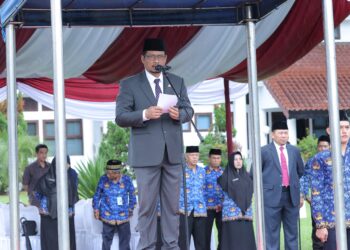 Jajaran ASN Pemprov Bangka Belitung Gelar Upacara Peringatan Hari Lahir Pancasila