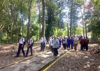 Kader Adiwiyata Bangka Barat Studi Lapangan Ke Area Kawasan Hutan Konservasi PT Timah