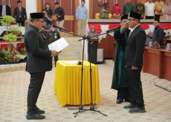 Paripurna PAW, Pj Sekda Fery: Selamat kepada Darwis resmi dilantik menjadi anggota DPRD Babel
