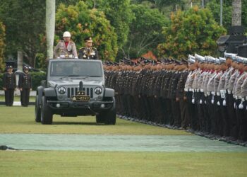 AKBP Jamal Fathur Rakhman, Sosok Komandan Upacara Peringatan Hari Bhayangkara Ke 78 Polda Babel