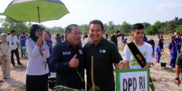 Aksi Kolaborasi Kurangi Lahan Kritis di Babel, Direktur PT Timah: Kami mendukung penuh
