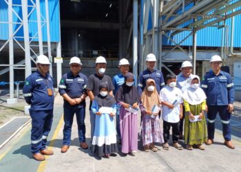 Moment HUT ke-79 RI, PT Timah Serahkan Santunan Bagi Anak Yatim dan Piatu di Bangka Barat