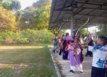 Dukung Prestasi Atlet Panahan, PT Timah Fasilitasi Tempat Atlet Berlatih di Bangka Barat