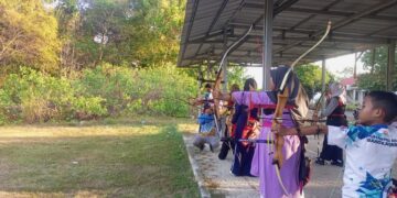 Dukung Prestasi Atlet Panahan, PT Timah Fasilitasi Tempat Atlet Berlatih di Bangka Barat