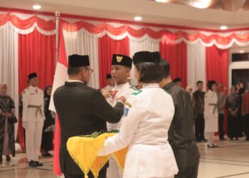 Paskibraka Babel Resmi Dikukuhkan